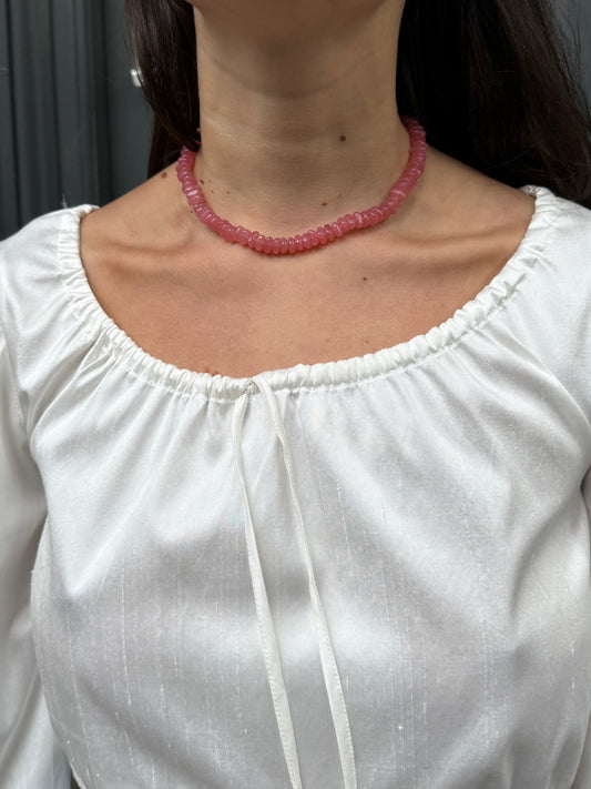 SISI JOIA REMAINS NECKLACE PINK