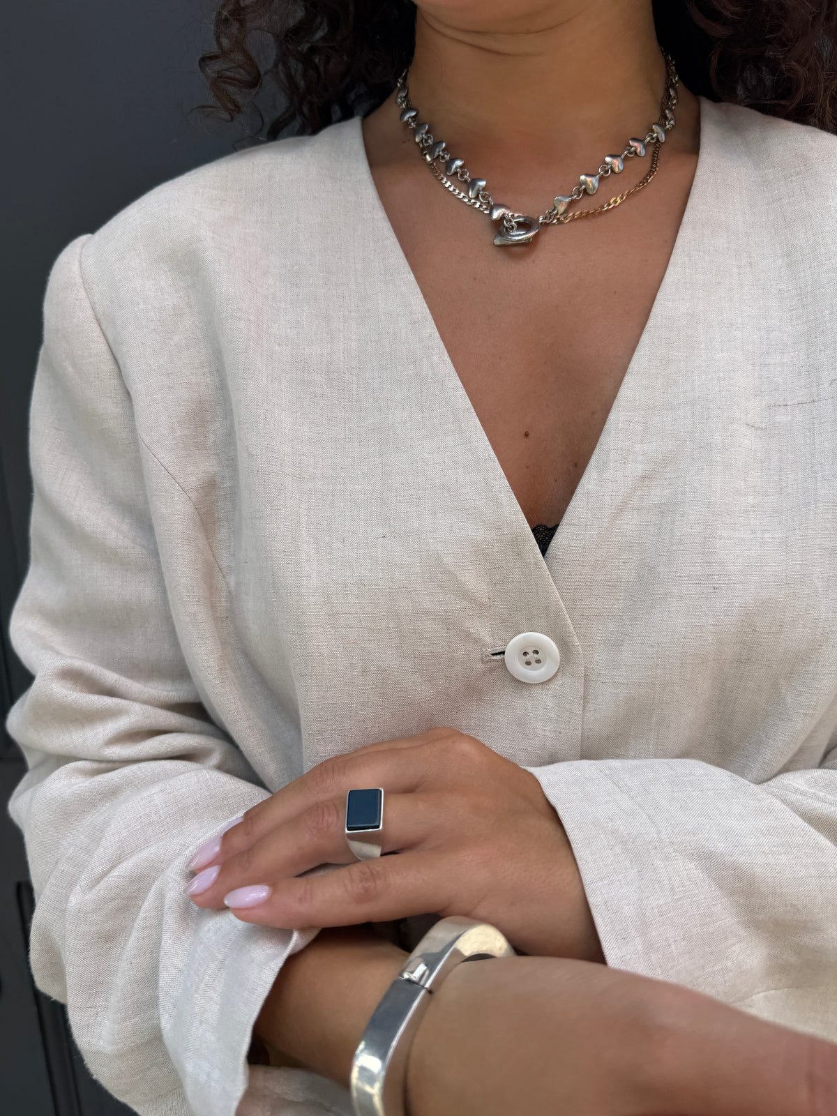 SACROSANCT OVAL BANGLE