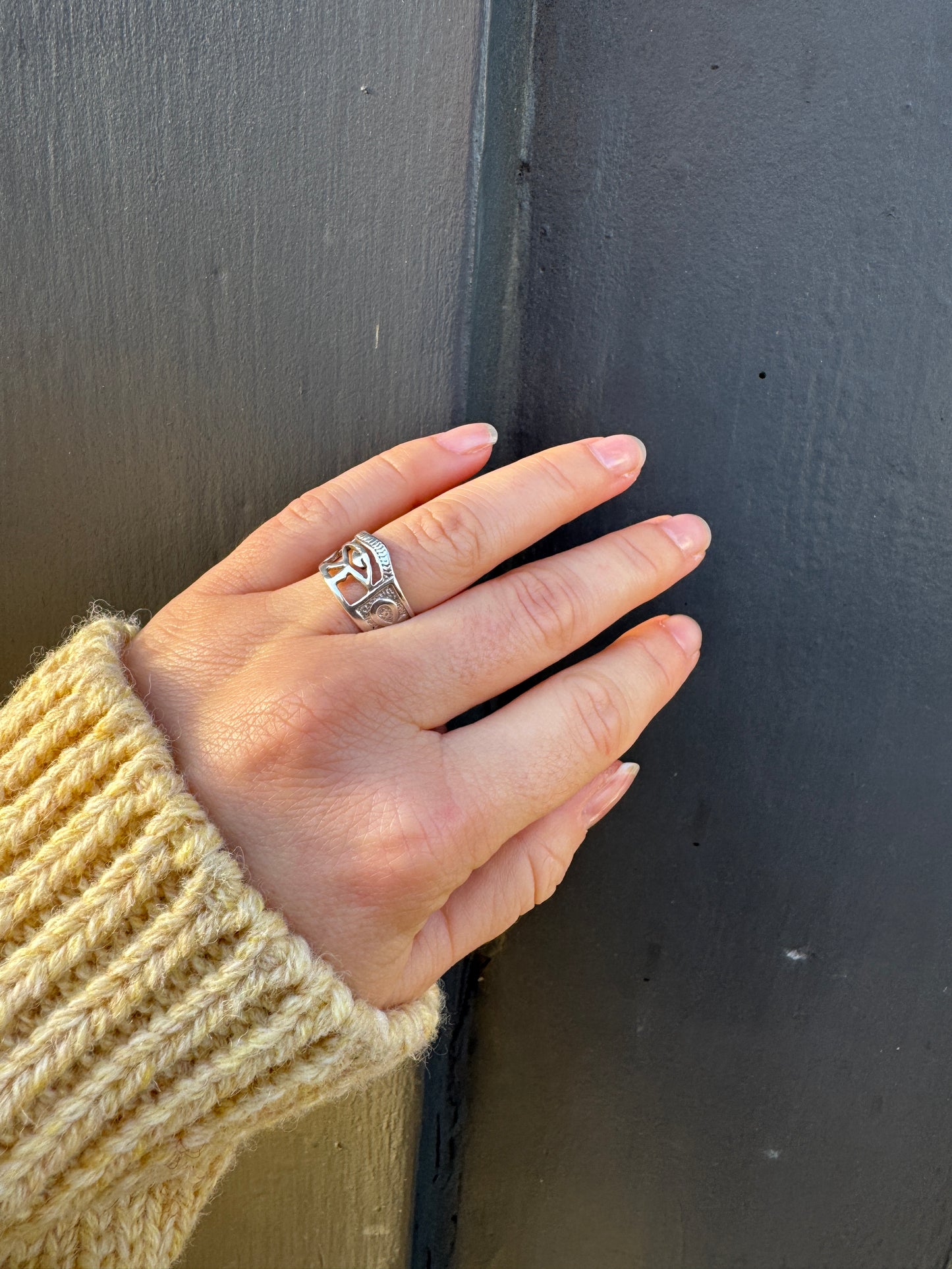 SACROSANCT EVIL EYE ADJUSTABLE RING