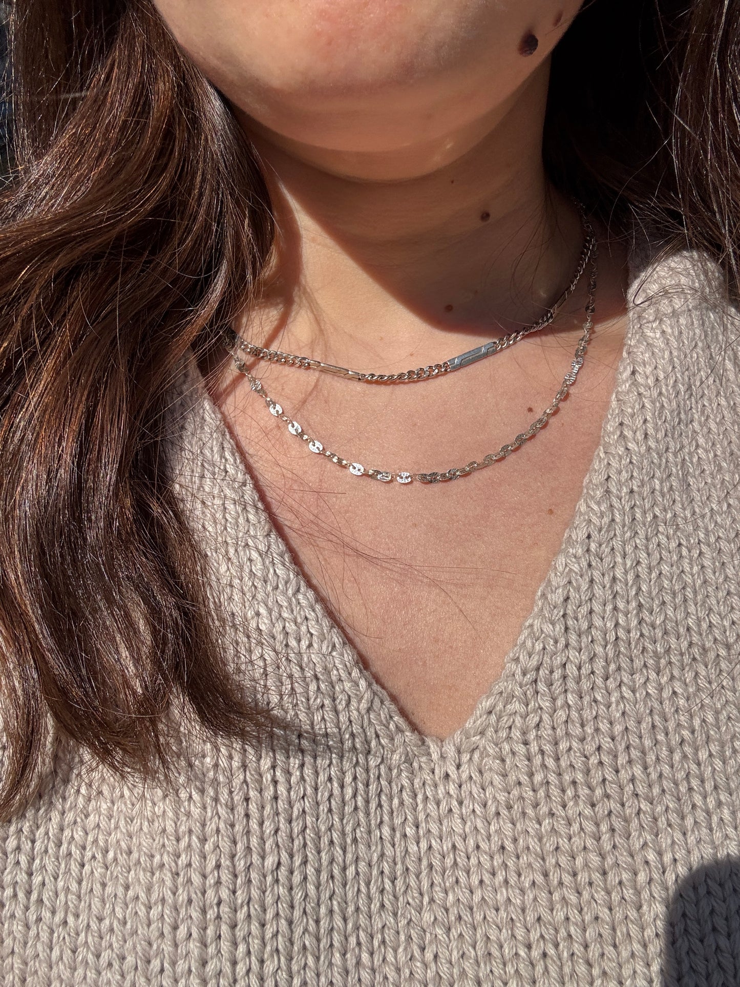 SACROSANCT DELICATE TEXTURED MARINER CHAIN