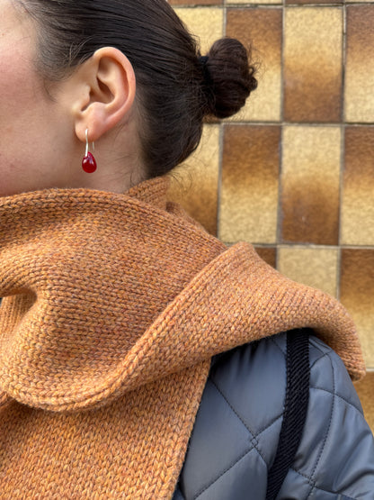 SISI JOIA GOTA EARRINGS RED