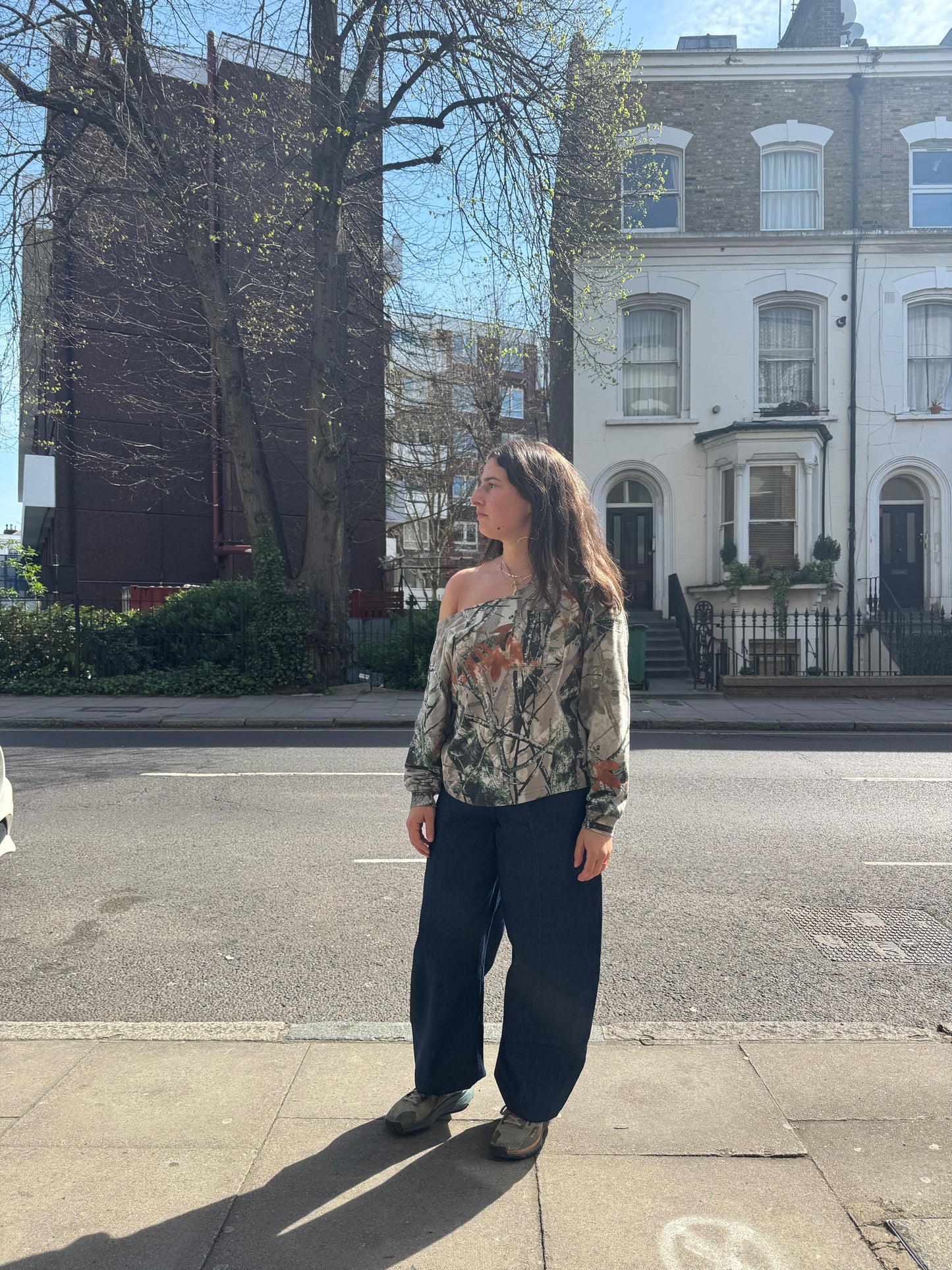 GINA CORRIERI LONGSLEEVES REVERSIBLE CAMO