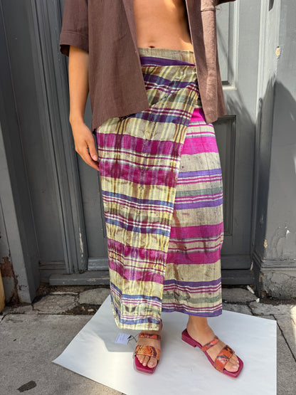 MOUZAHRES ZOSMA WRAP SKIRT