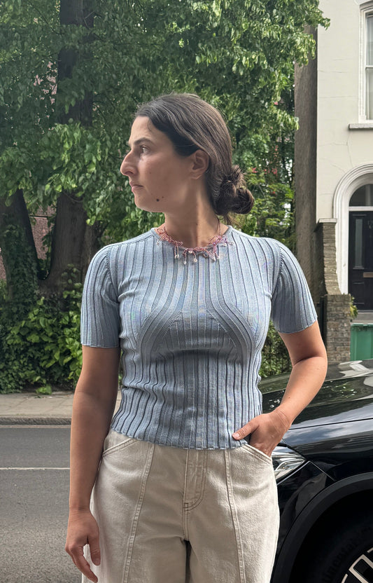 SBJ AYA TOP BLUE