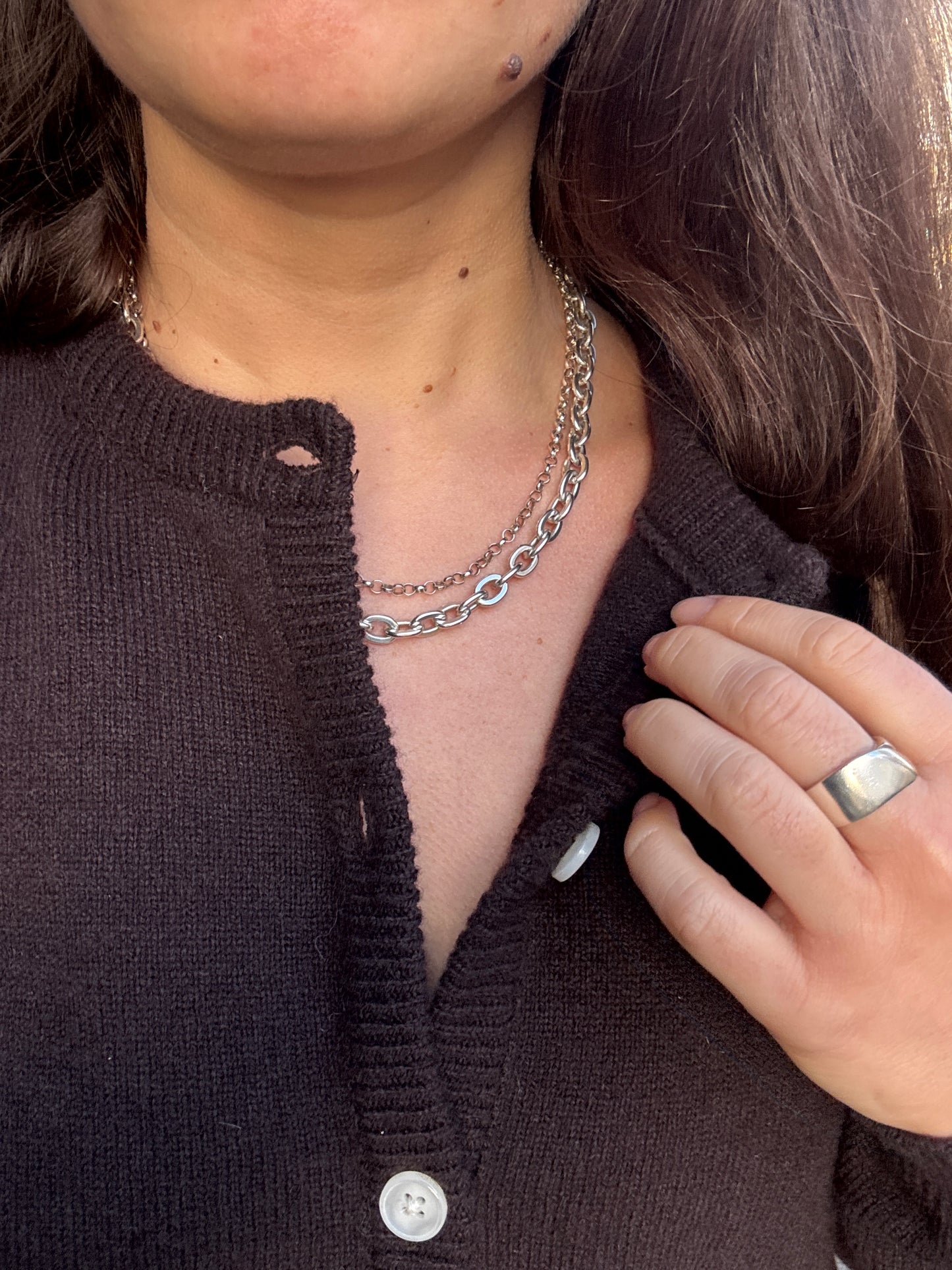 SACROSANCT MINI BELCHER NECKLACE