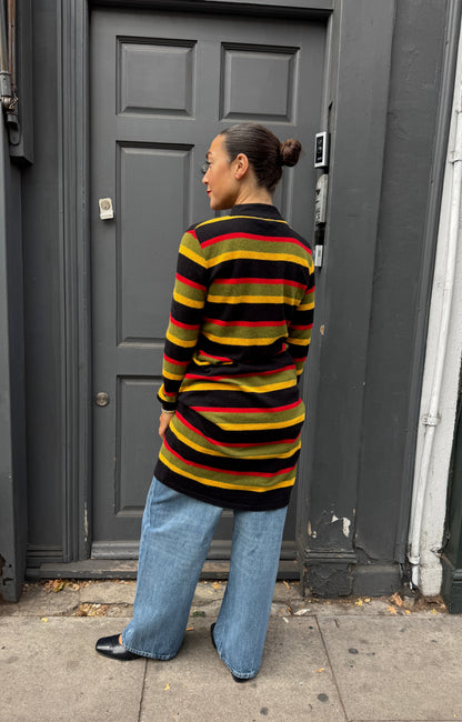 SK VINTAGE STRIPE DRESS