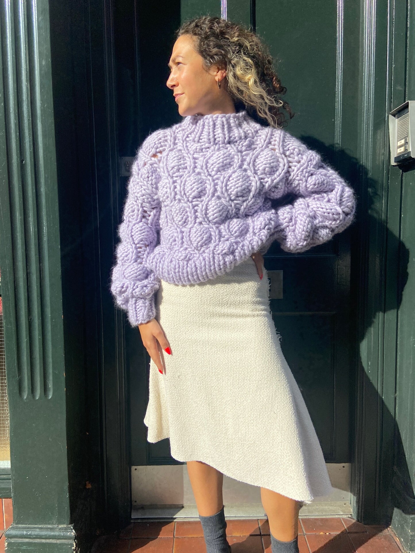 ROSEKUMO LILAC FUGU JUMPER