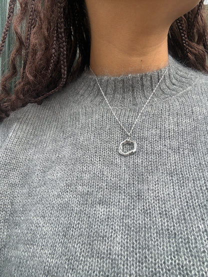 ARIYA IZEL NECKLACE SILVER