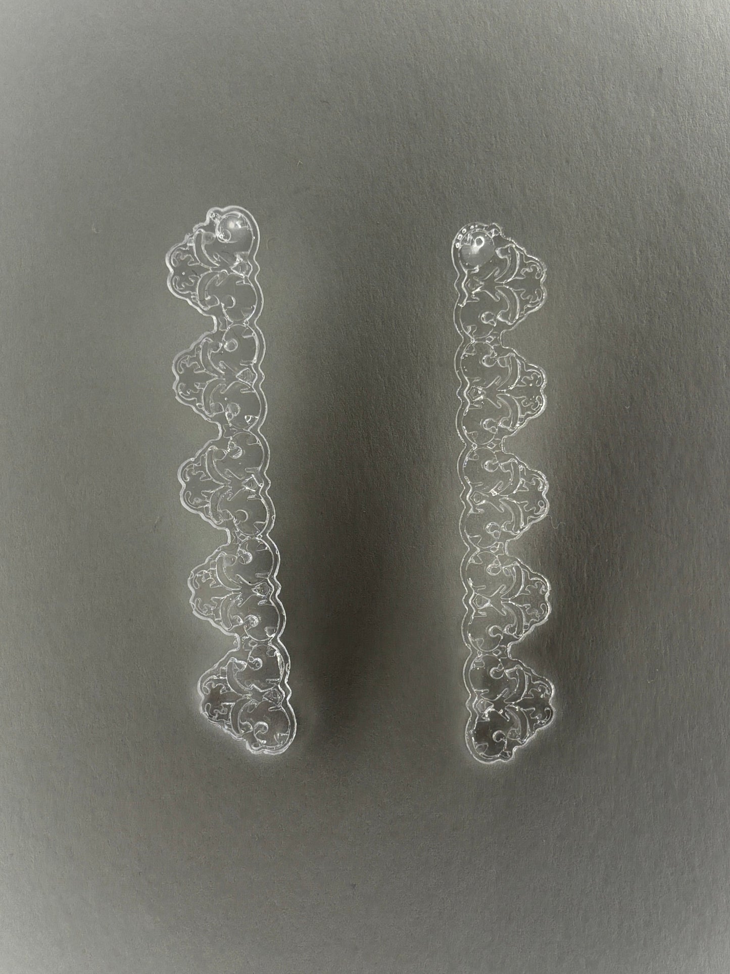 DEANNIE LACE TRIM EARRINGS