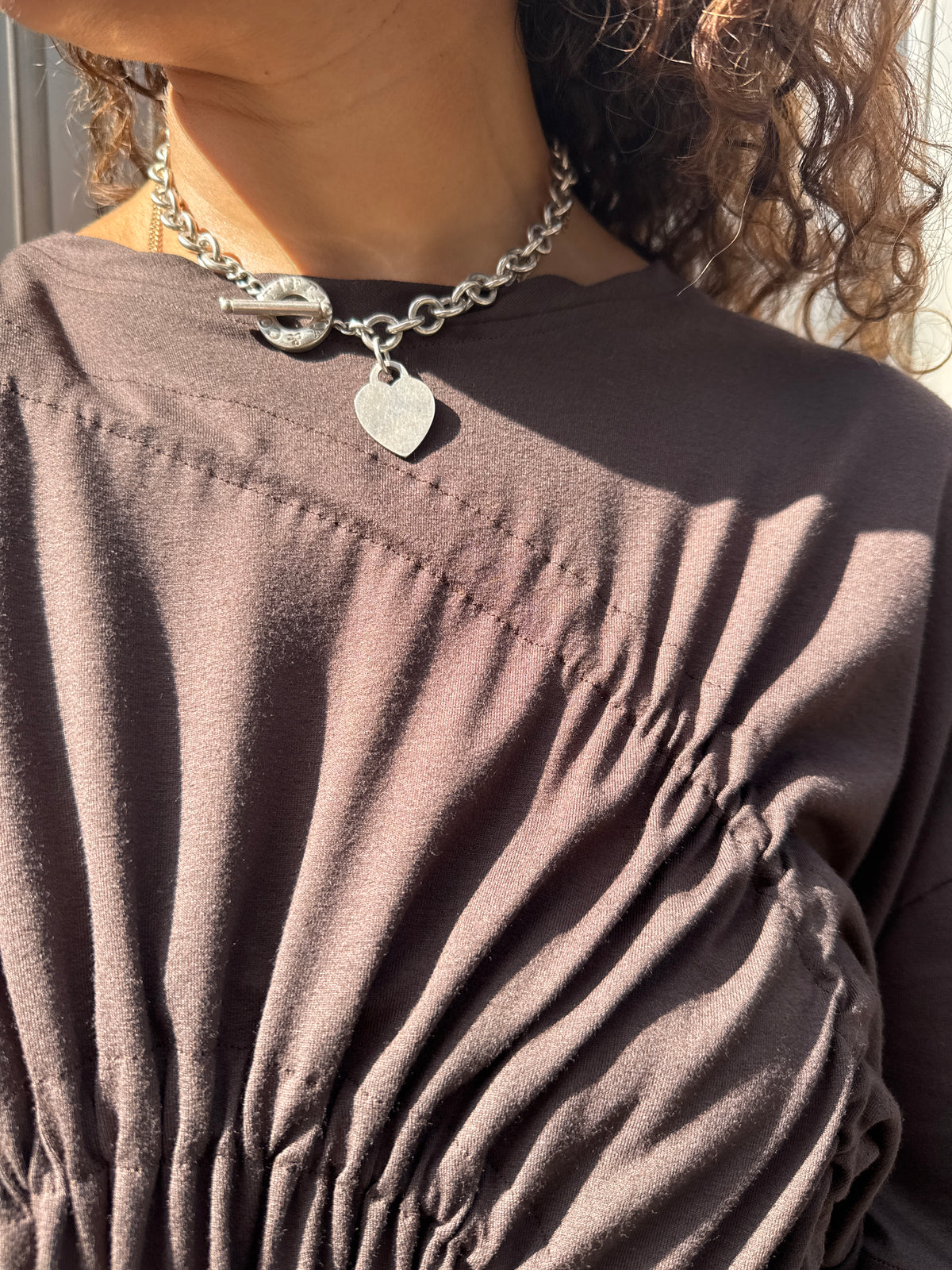 SACROSANCT TIFFANY LINK HEART CHAIN