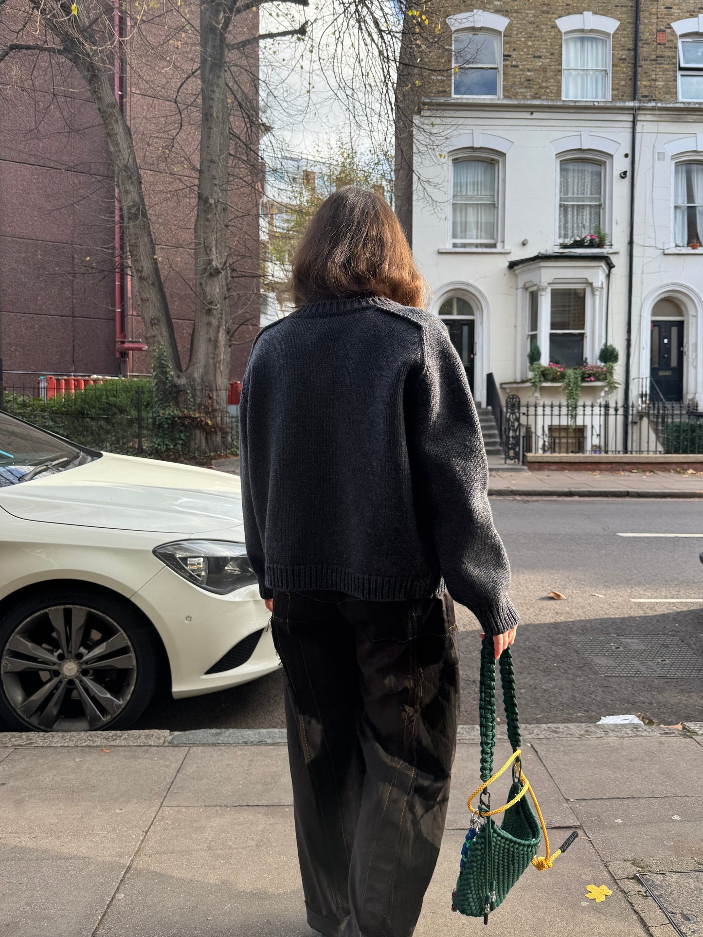 YETTON CARDIGAN GREY