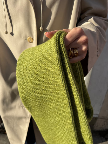 YETTON SCARF - GREEN