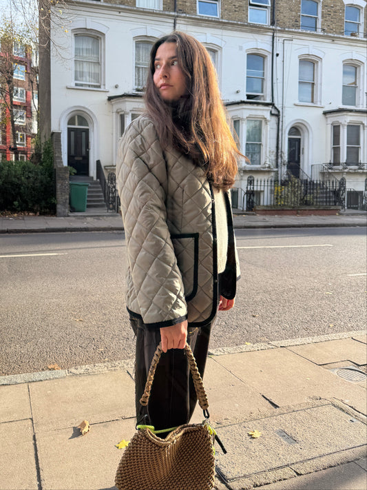 LAVENHAM CONTRAST CORNARD JACKET