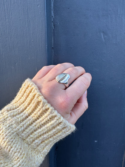 SACROSANCT ORGANIC RIDGED RING