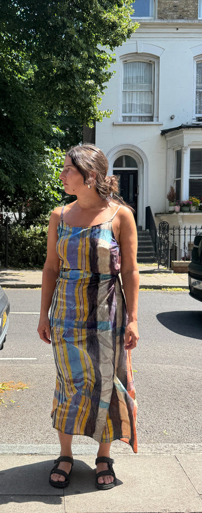 MOUZAHRES - ZOSMA WRAP DRESS