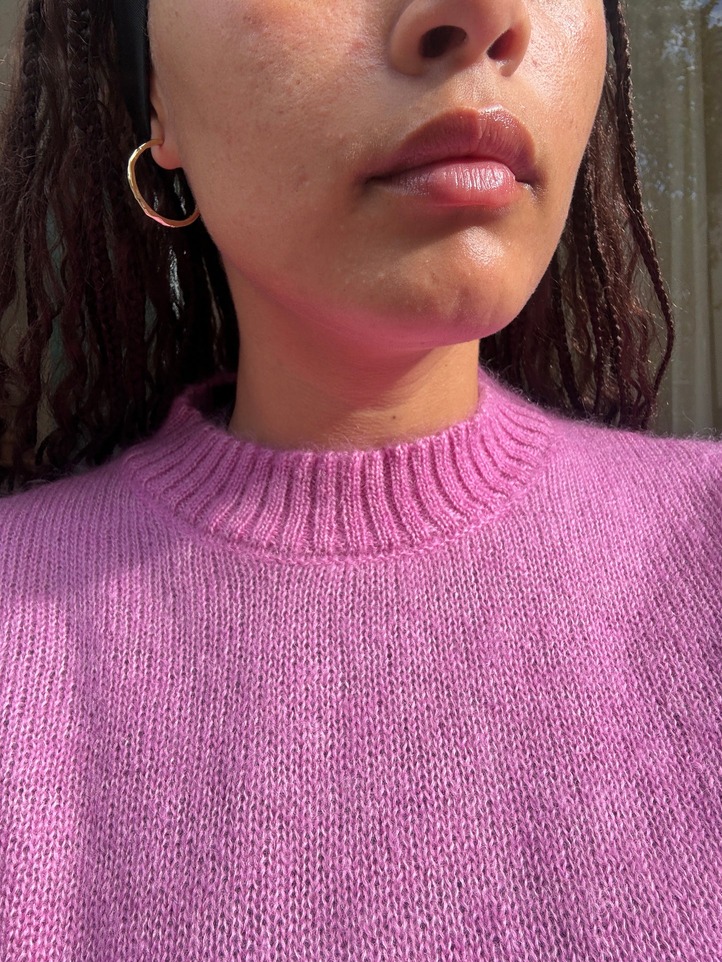 ARIYA NYLA HOOP EARRINGS GOLD