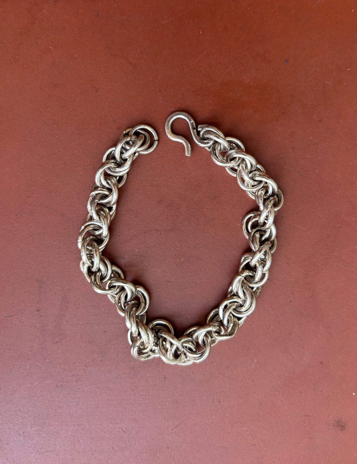 SANCROSANCT 925 SILVER MULTI HOOP BRACELET