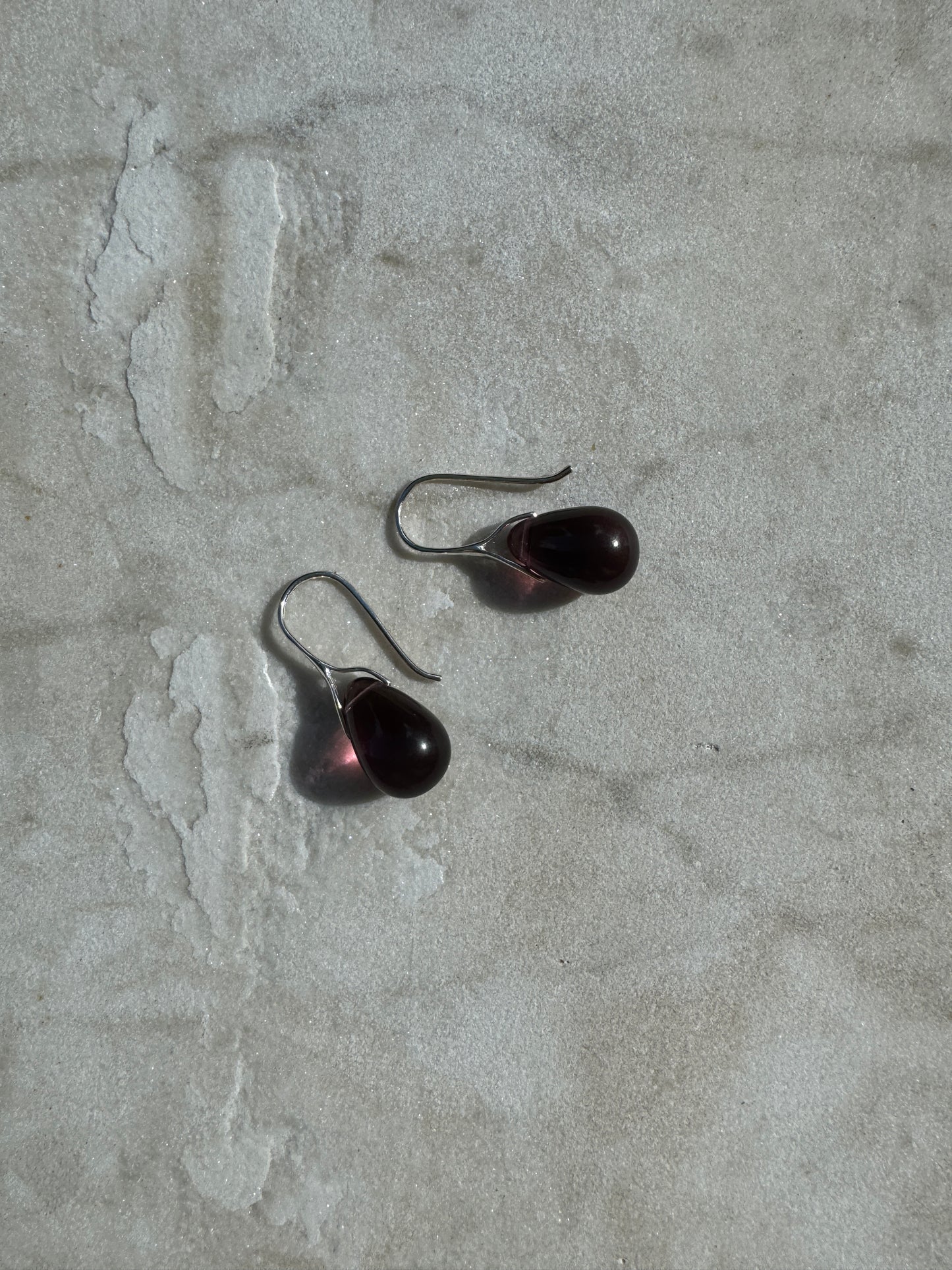 SISI JOIA GOTA EARRINGS PURPLE