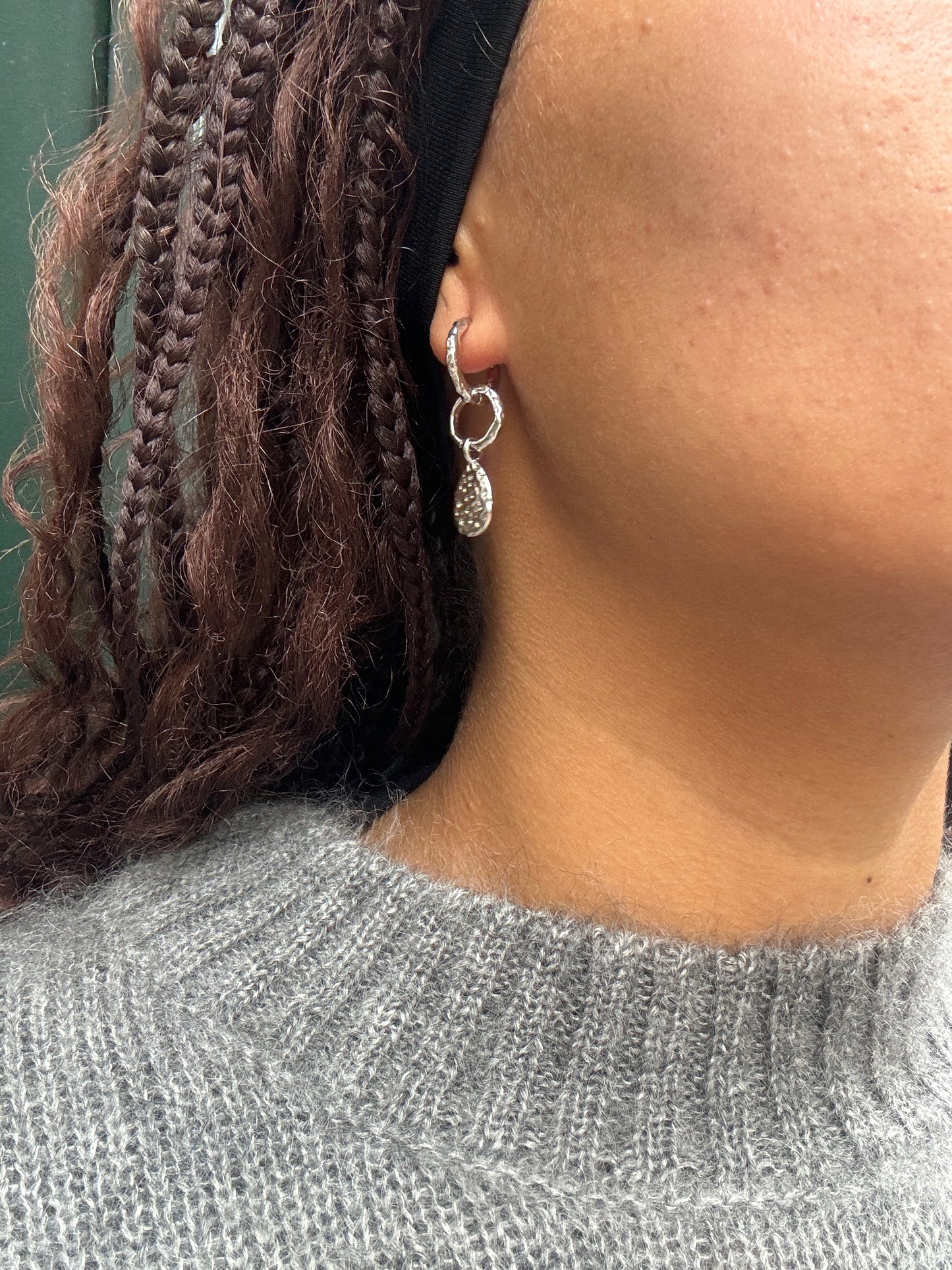 ARIYA CLIO MULTI-WAY EARRINGS SILVER