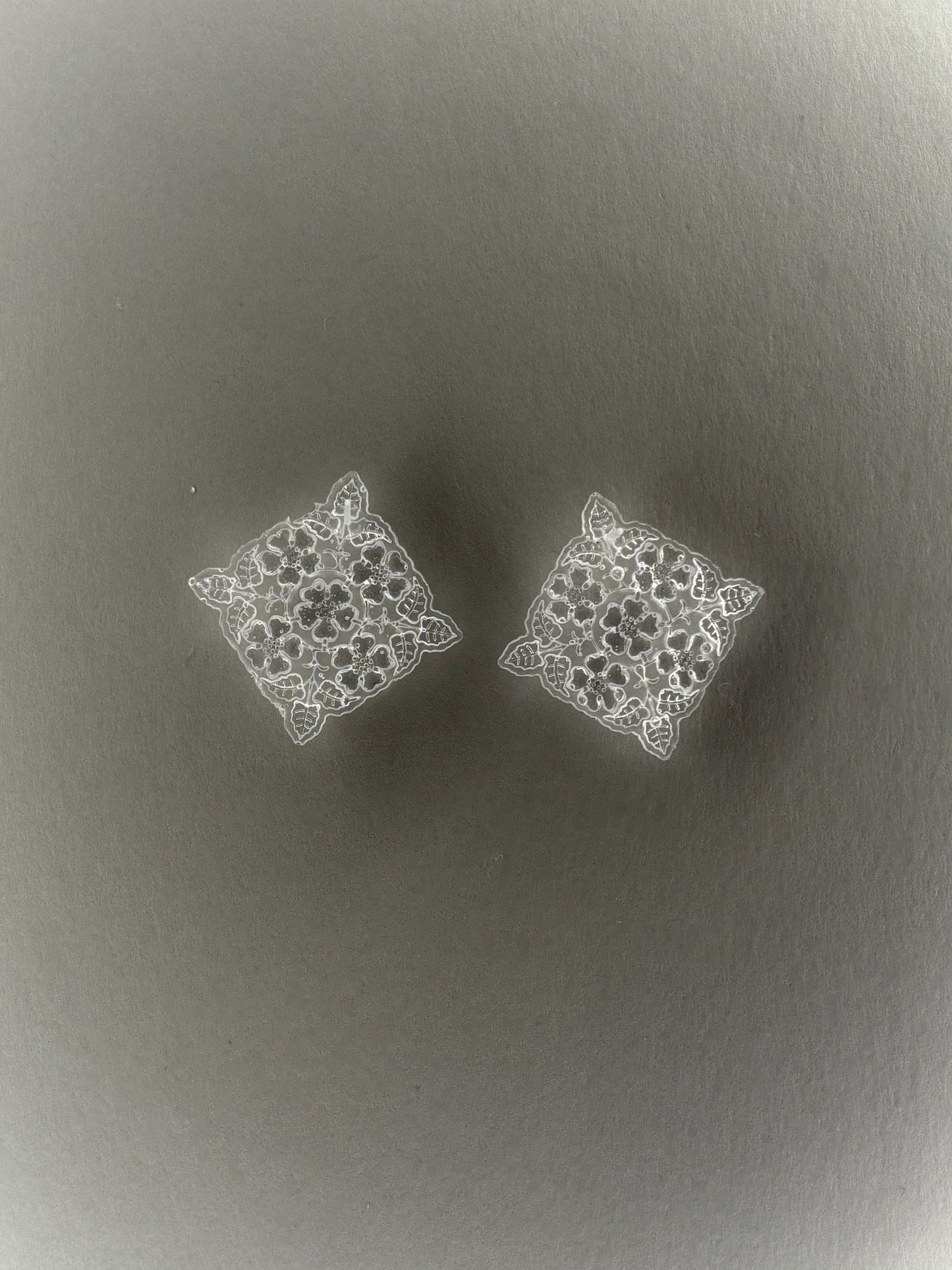 DEANNIE FABRIC TILE EARRINGS