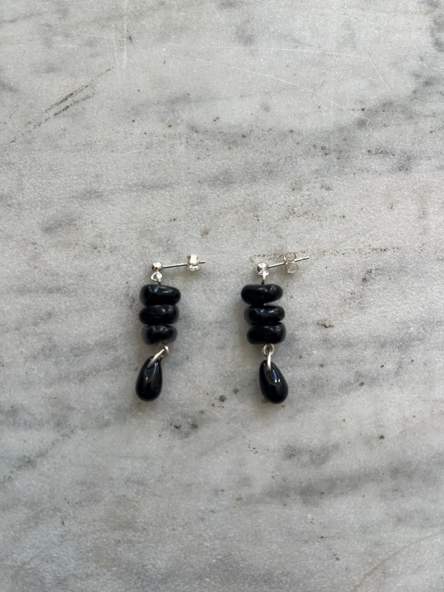 SISI JOIA SITE EARRINGS BLACK