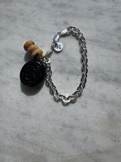 SISI JOIA PONI BRACELET - BLACK/MULTI