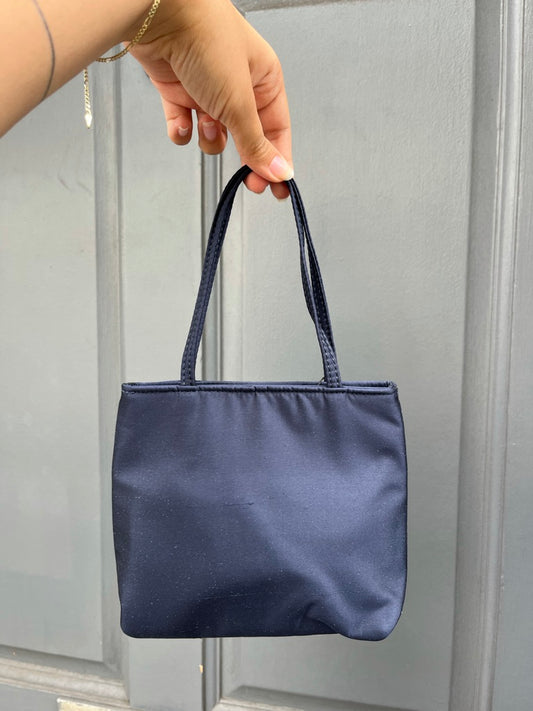 HAI LITTLE SILK BAG DUPION NAVY