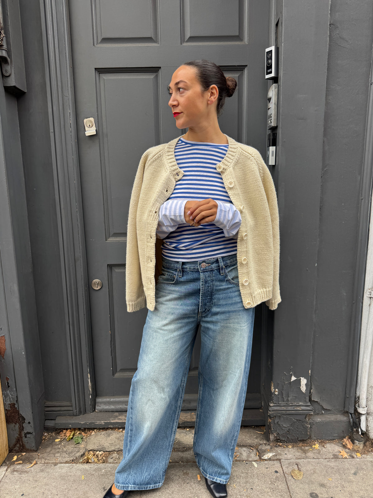 YETTON RAGLAN CARDIGAN
