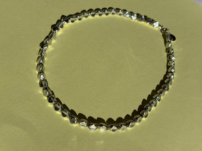 SISI JOIA TRIANGLE NECKLACE - SILVER