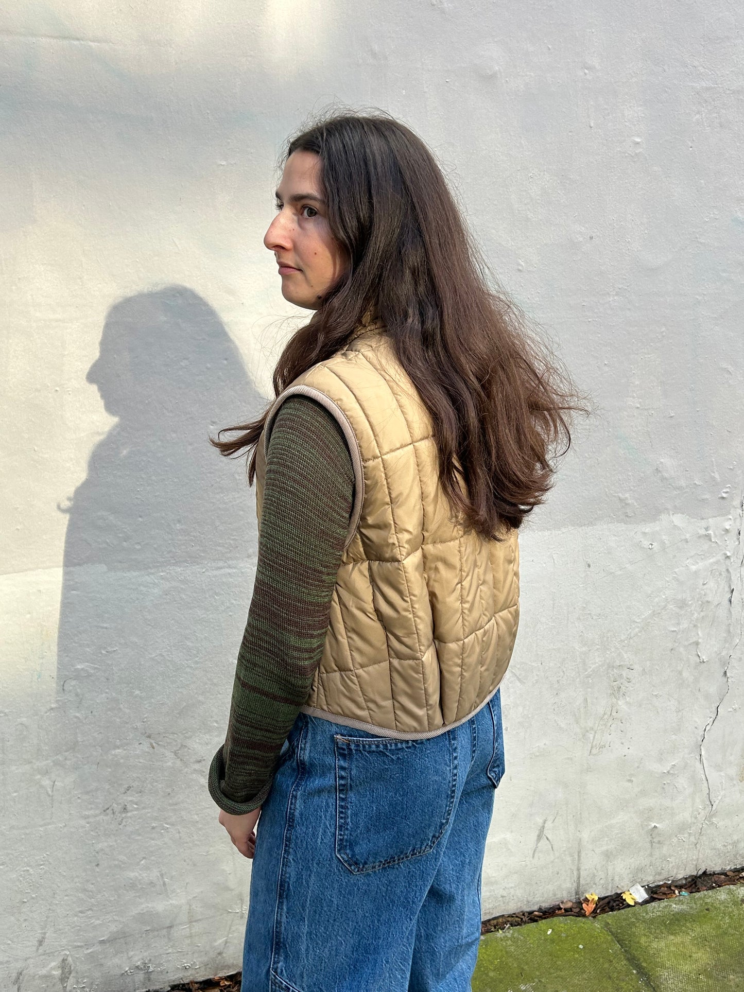 LAVENHAM CROPPED COCOON MICKFIELD OCHRE