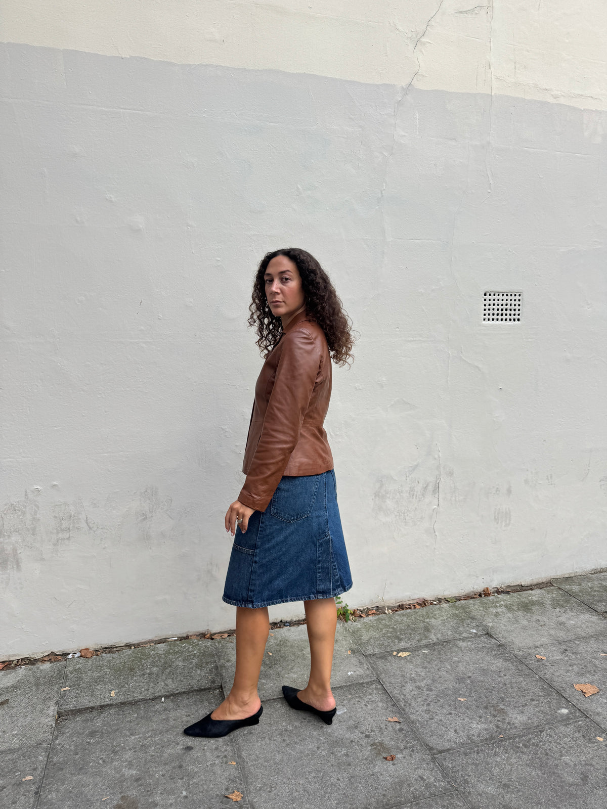 DALA WORKERS SKIRT ARCHIVE BLUE