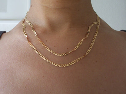 CURB CHAIN 9CT GOLD