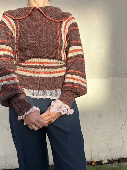 SK VINTAGE HAND KNITTED TOP