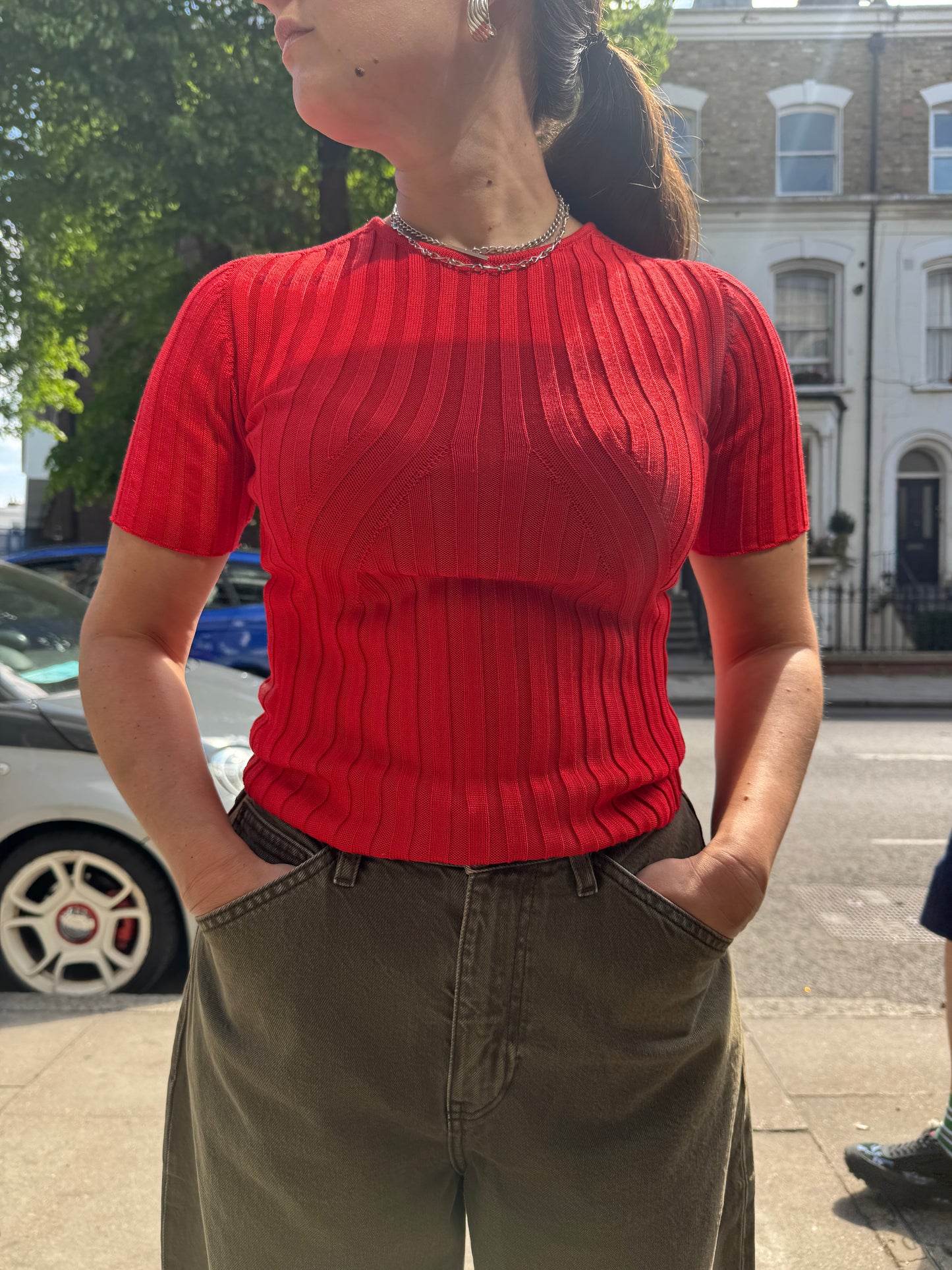 SBJ AYA TOP -  RED