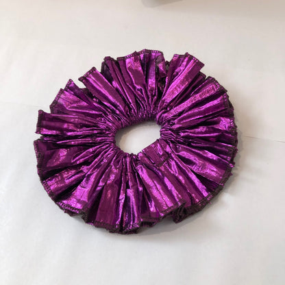 BIG METALLIC SCRUNCHIE