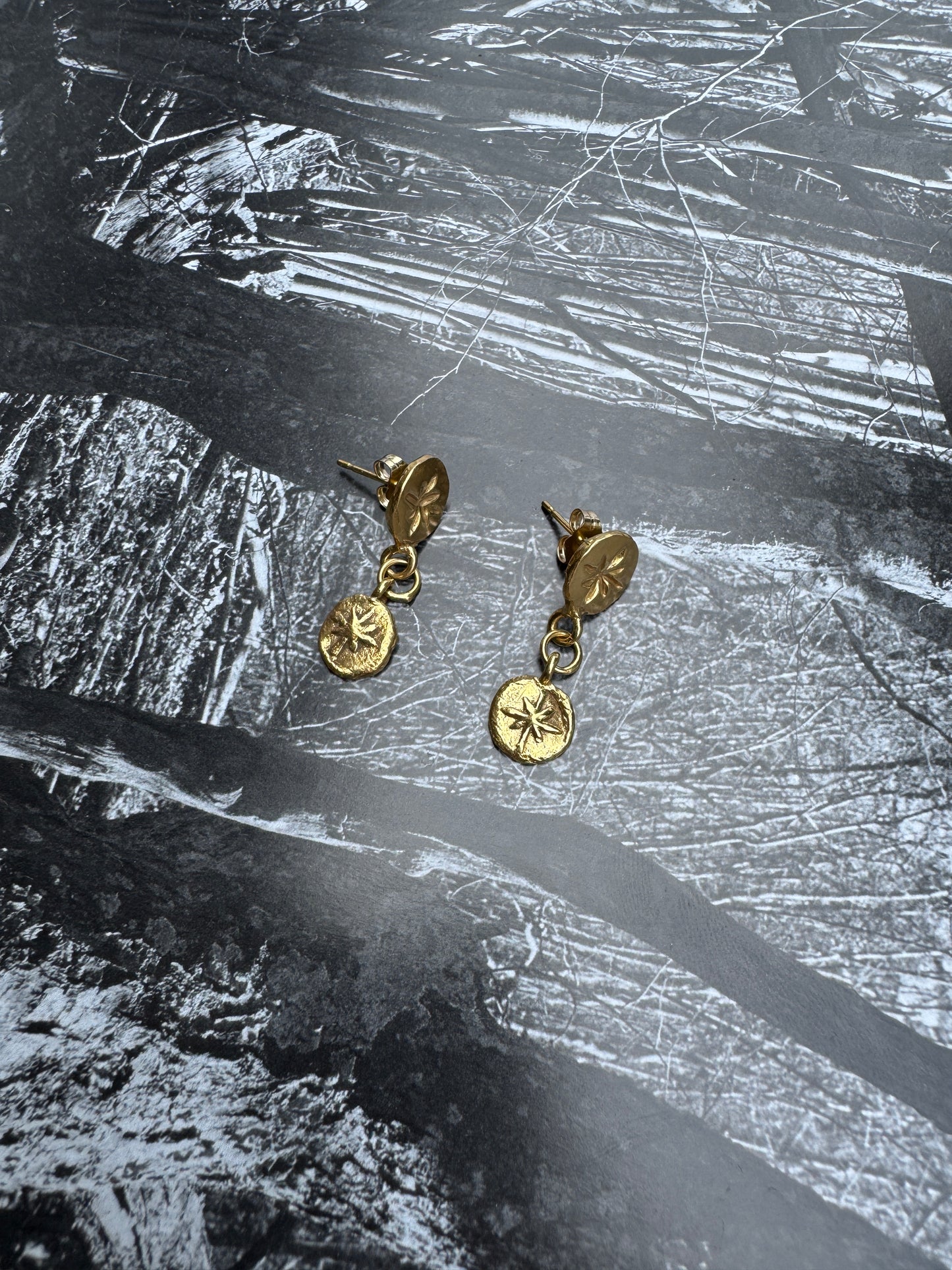 ESOTIC URSULA EARRINGS GOLD PLATED