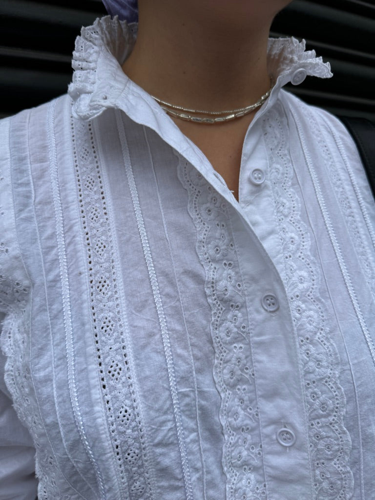 LAURA VON BEHR VINTAGE 1980S BLOUSE