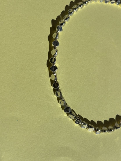 SISI JOIA TRIANGLE NECKLACE - SILVER