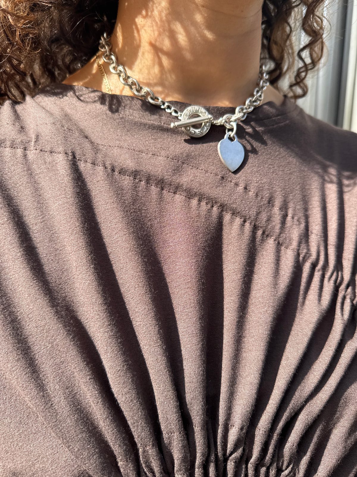 SACROSANCT TIFFANY LINK HEART CHAIN