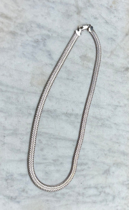 SANCROSANCT 925 SILVER SNAKE CHAIN