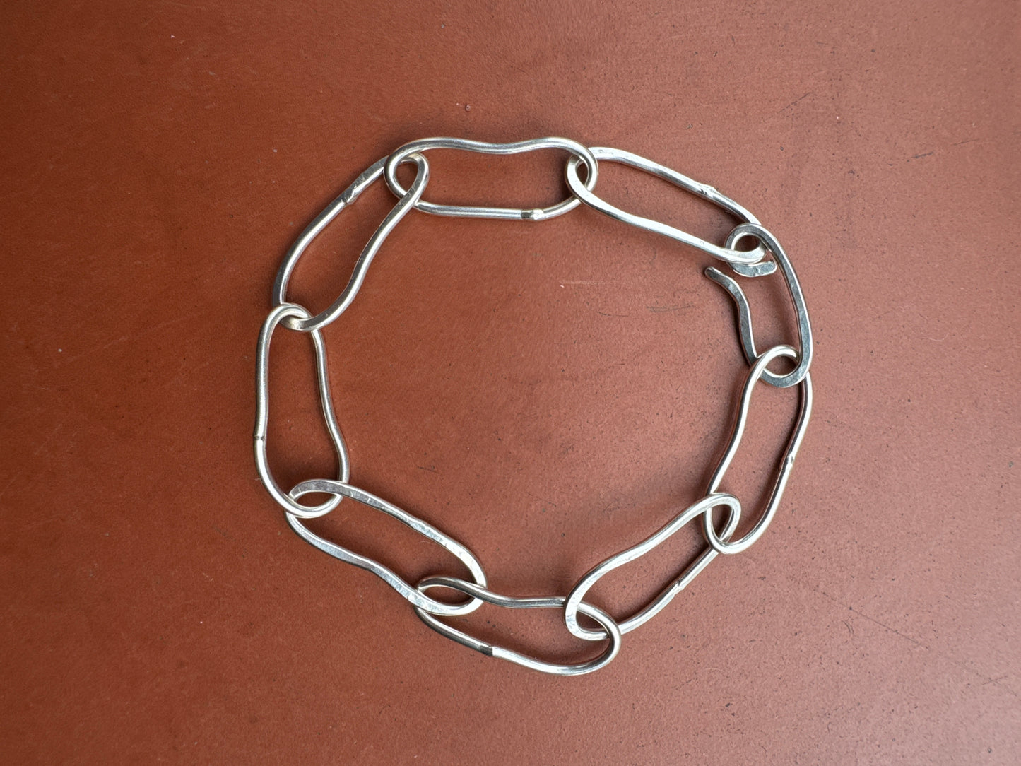 NODO ORGANIC CHAIN BRACELET SILVER