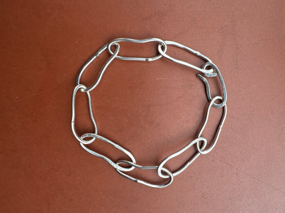 NODO ORGANIC CHAIN BRACELET SILVER