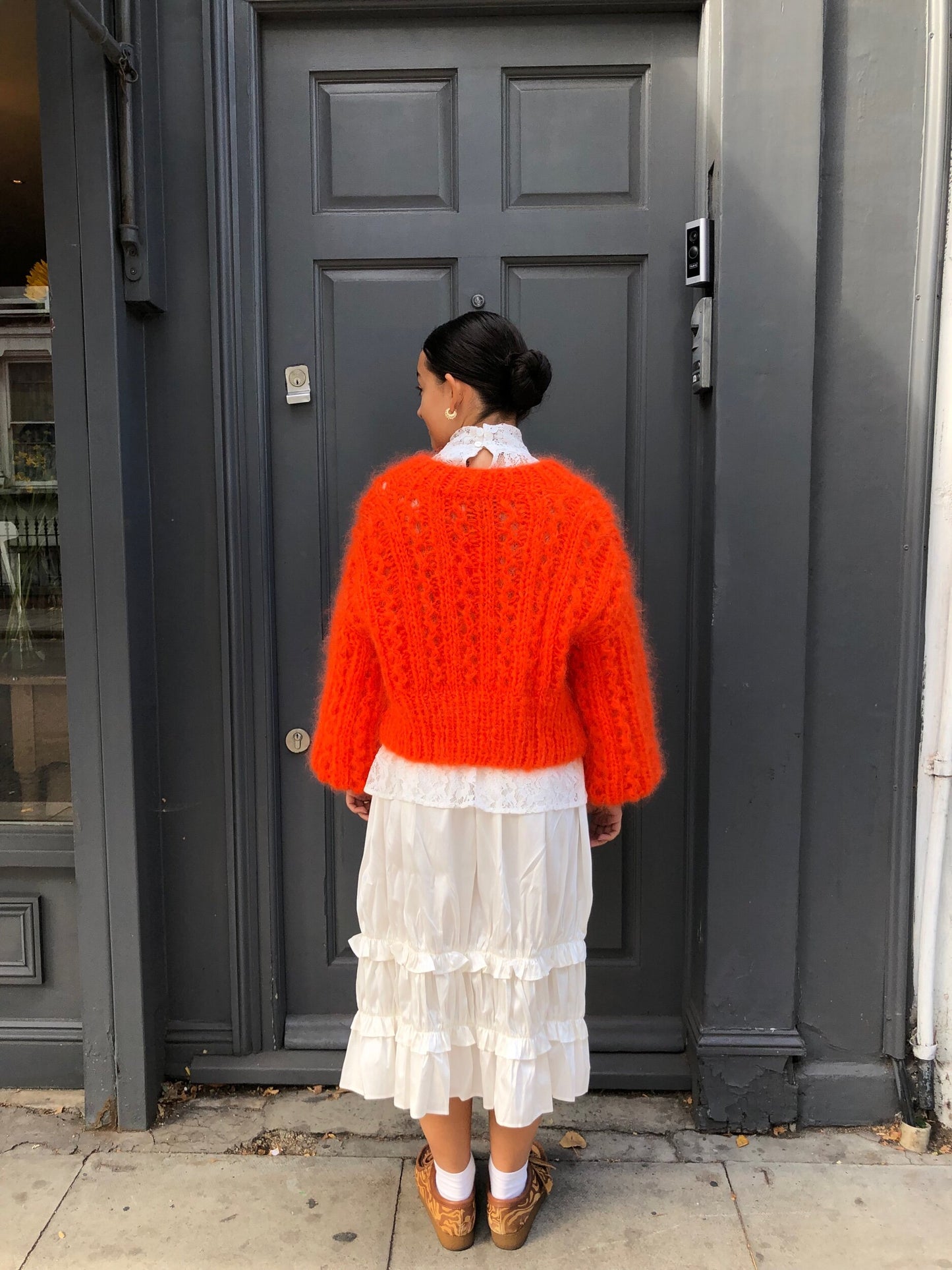 ROSEKUMO TANGERINE MAMMA CARDIGAN