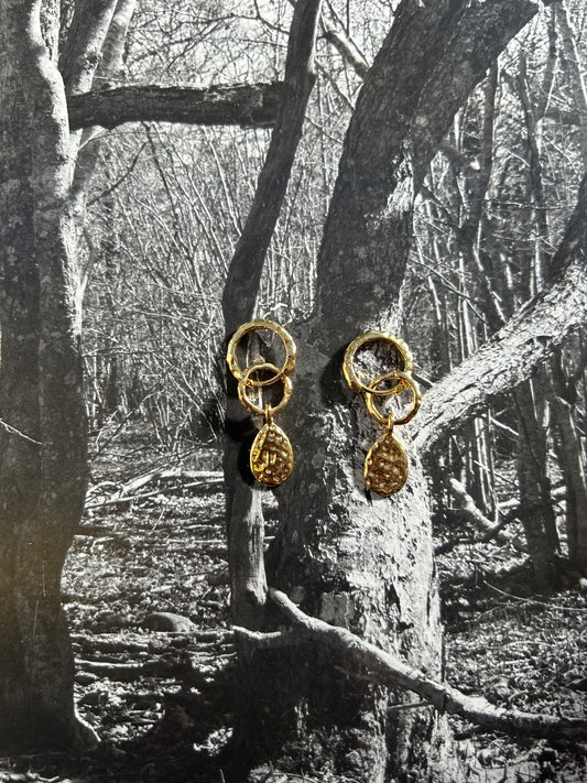 ARIYA CLIO MULTI-WAY EARRINGS GOLD