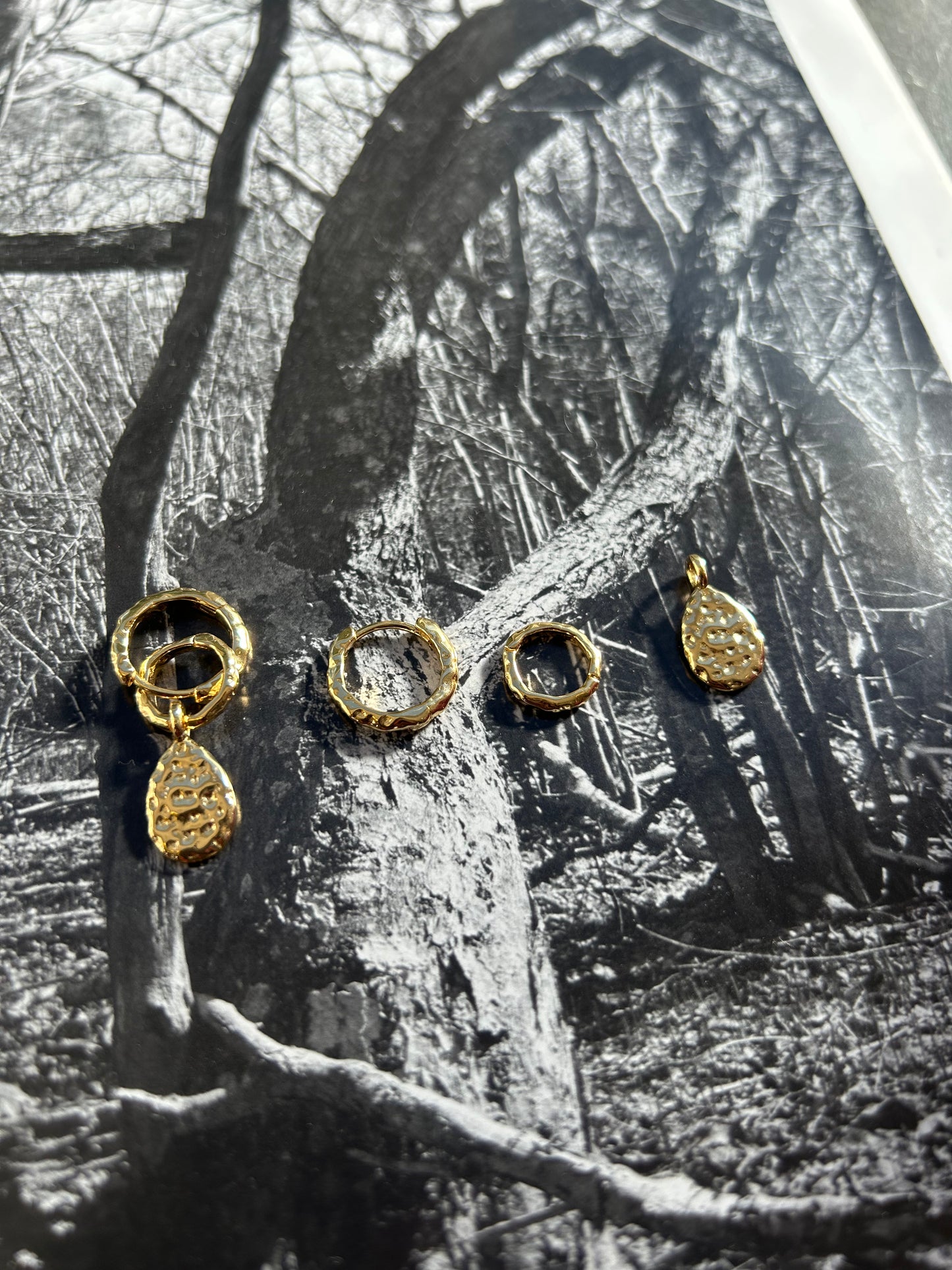 ARIYA CLIO MULTI-WAY EARRINGS GOLD