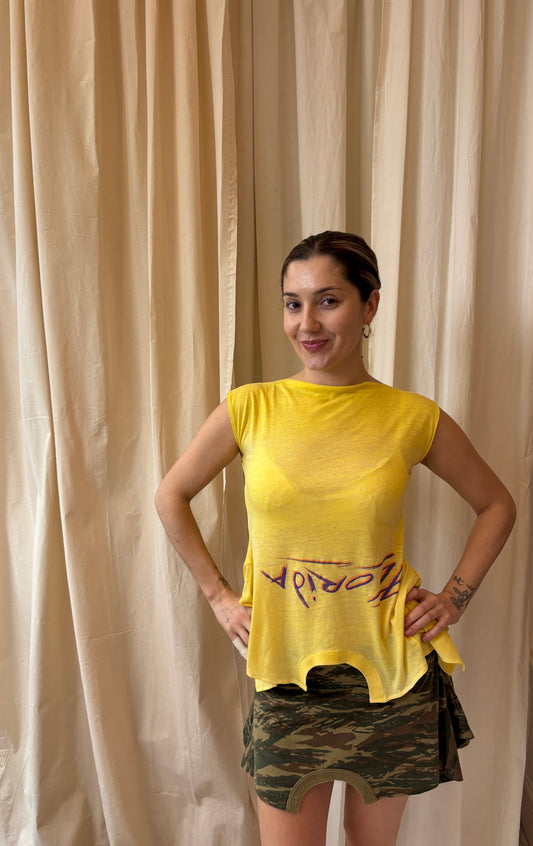 GINA CORRIERI MINI CAMO TSKIRT