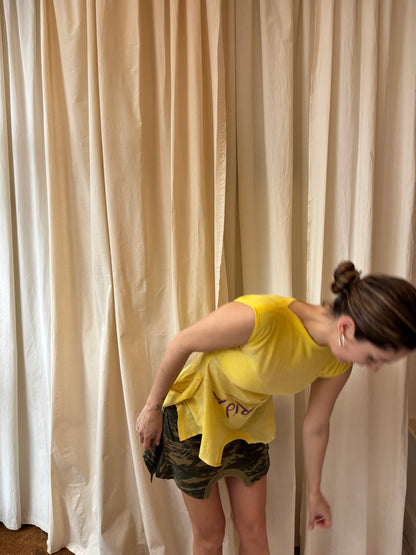 GINA CORRIERI MINI CAMO TSKIRT