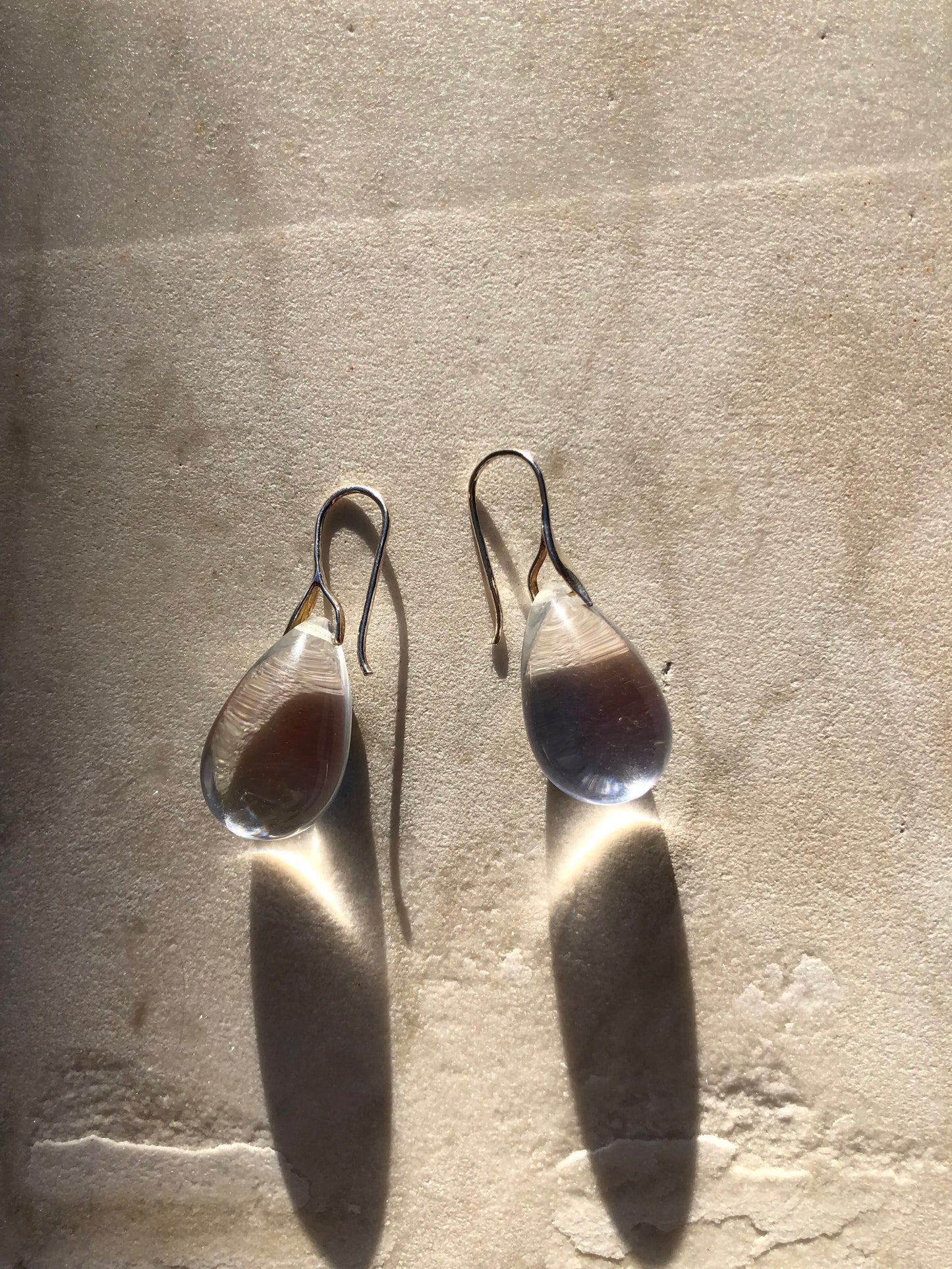 SISI JOIA GOTA MAXI EARRINGS CLEAR