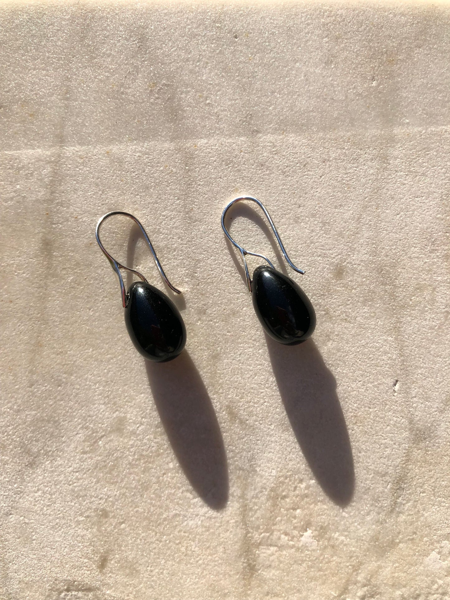 SISI JOIA GOTA EARRINGS BLACK