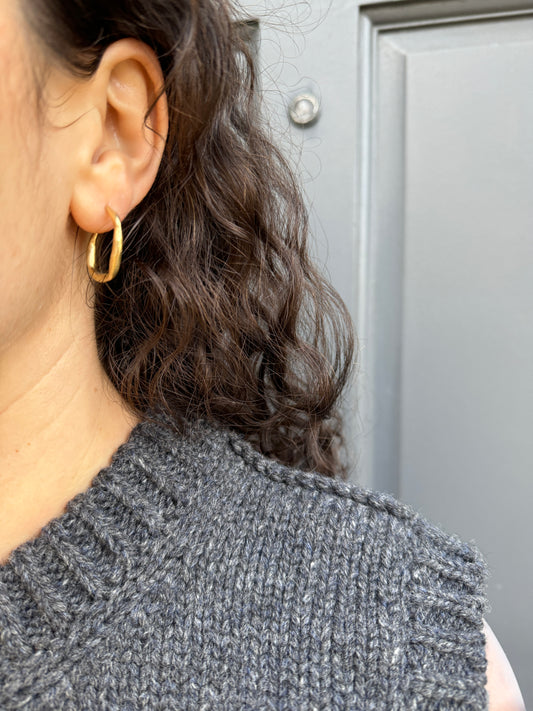 ANNA ARROYO LUA EARRINGS GOLD